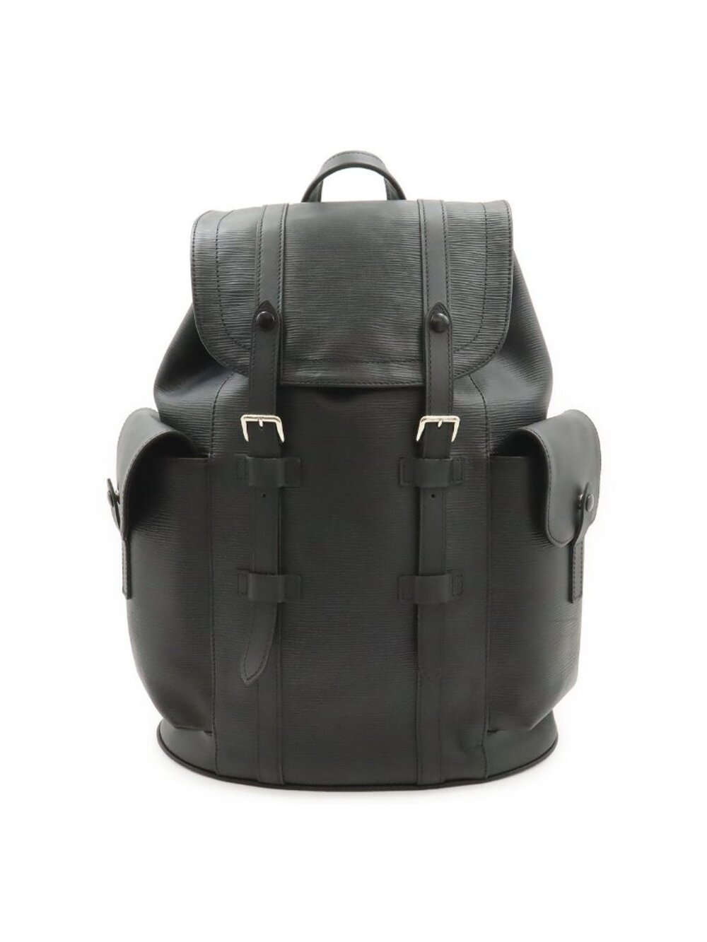 Louis Vuitton Epi Christopher PM Backpack Leather Noir Black